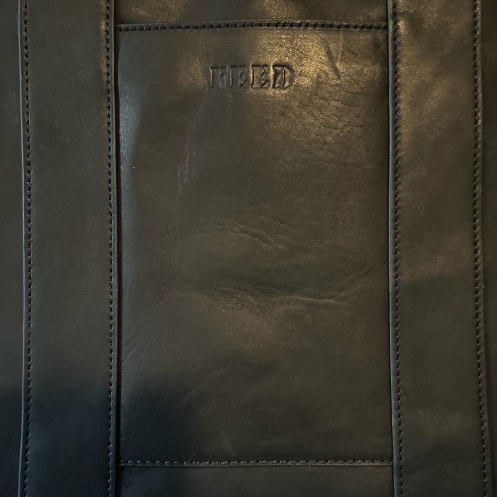 Feed Leather Work Bag.